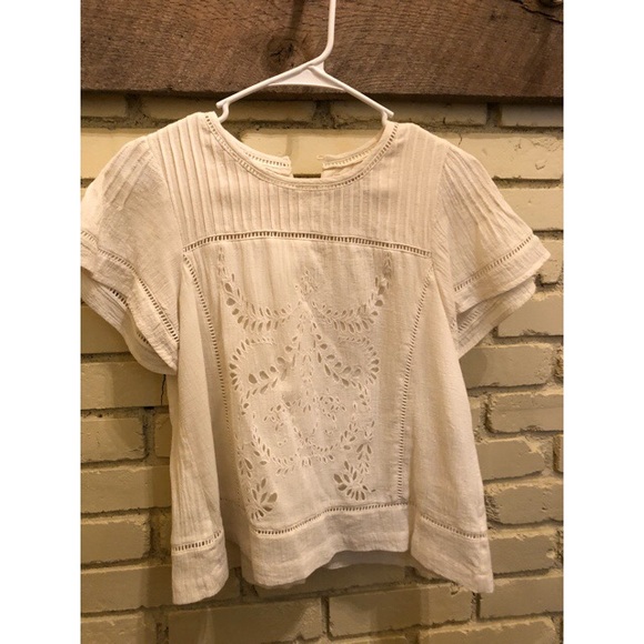 Moon River Creme top Size XS - Picture 1 of 3
